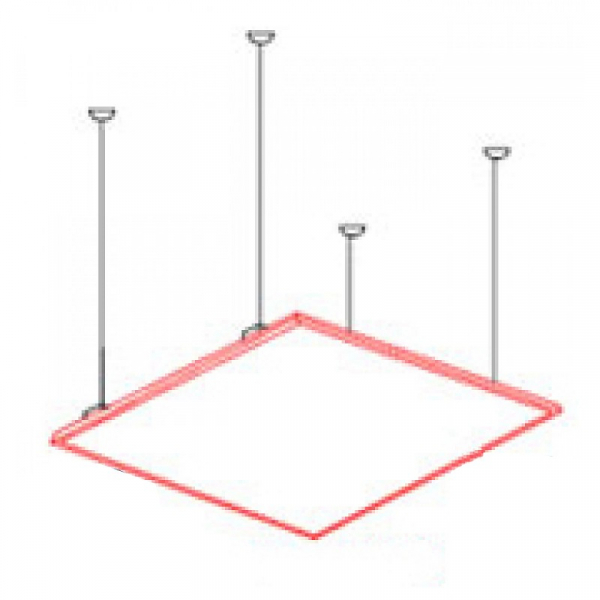LED Panel ceiling mounting suspension