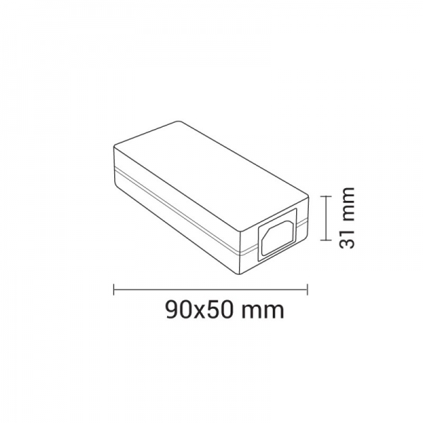 Netzteil mit Stecker 24W 12V DC