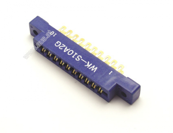 Edge connector  2 x 10 pin
