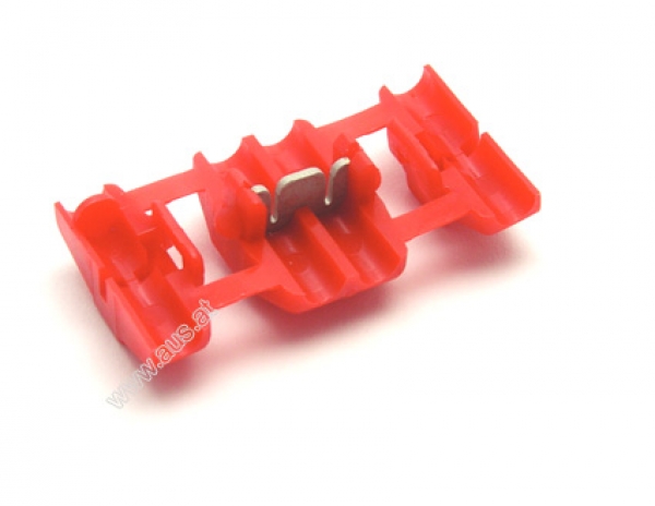 Tap on connector (Splice) red 20 pieces