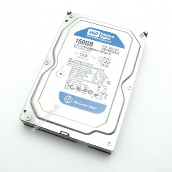 Harddisc 160 GB, 8MB Cash IDE Western Digital Caciar SE