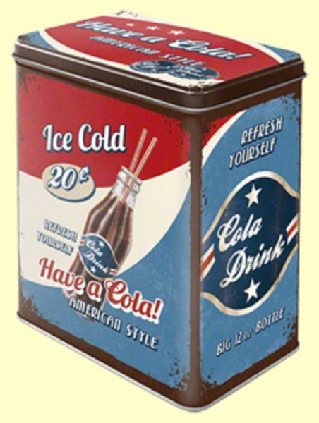 Tin box L - Have a Cola
