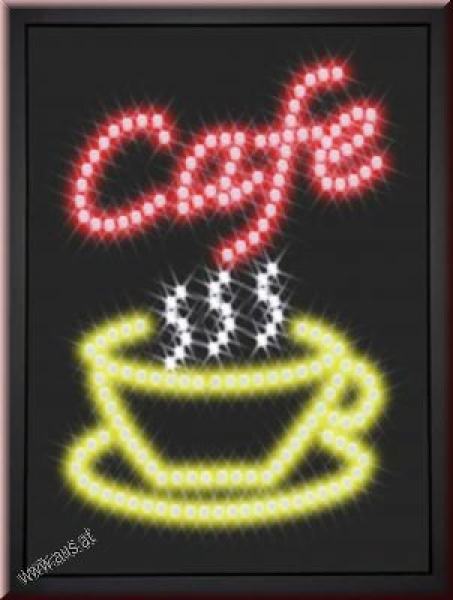 LED Cafe Cup 35x46cm