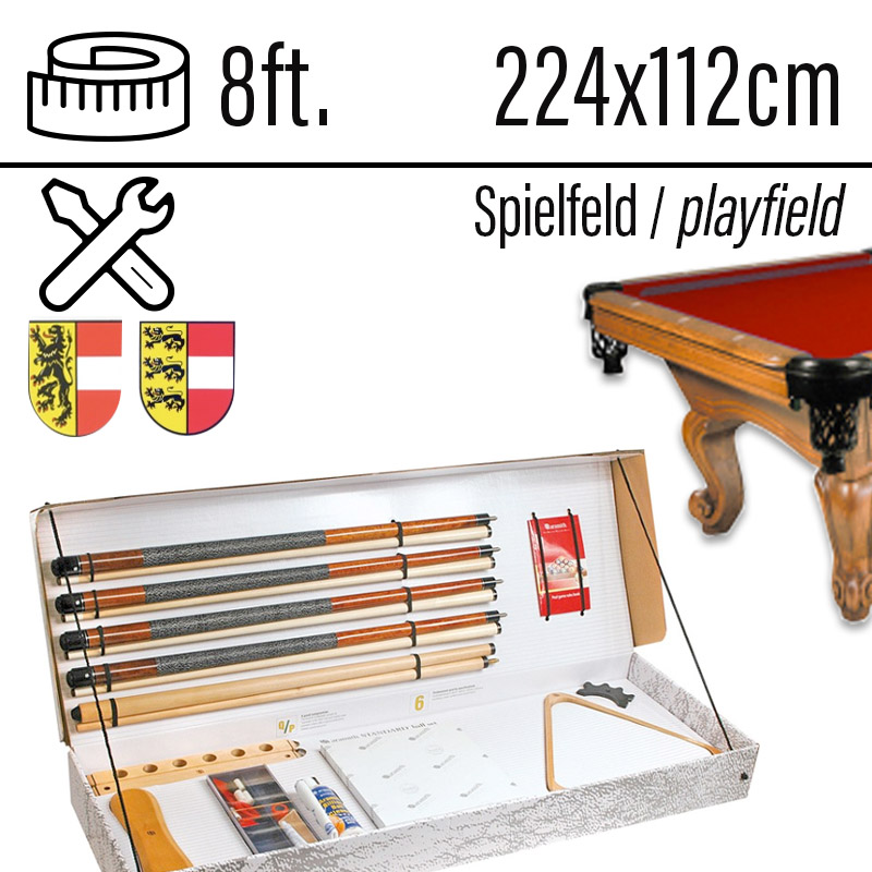 Standard Billard Accessoires-Set