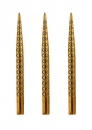 32 mm dart point Steel (3 pcs)  Diamond Pro gold