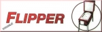 Self-adhesive sticker advertising sign Flipper