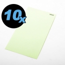 10 pieces calibration paper green for NV9, NV10, NV9 USB, NV10 USB, NV200, BV20, BV50 and BV100